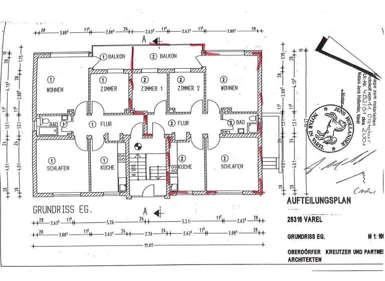 Wohnung zum Kauf 143.000 € 4 Zimmer 72 m² frei ab sofort Varel 26316