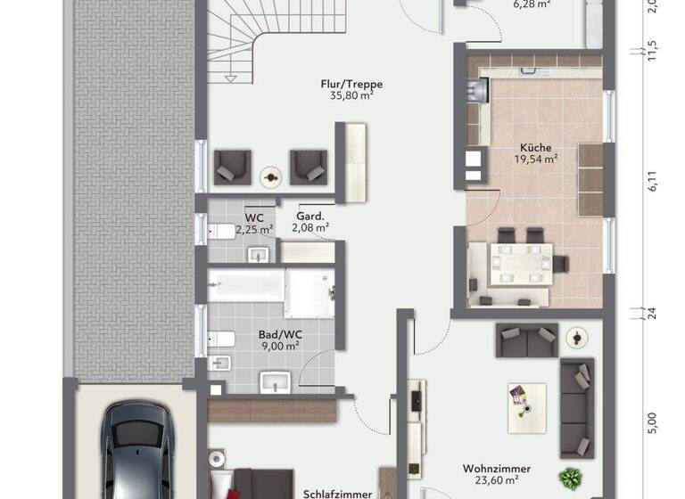 Einfamilienhaus zum Kauf 299.000 € 8 Zimmer 212 m² 831 m² Grundstück frei ab sofort Besseringen Merzig 66663