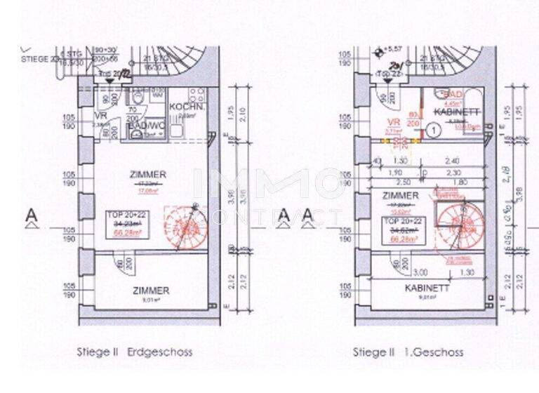 Wohnung zum Kauf 399.000 € 3,5 Zimmer 66,3 m² Wien 1070