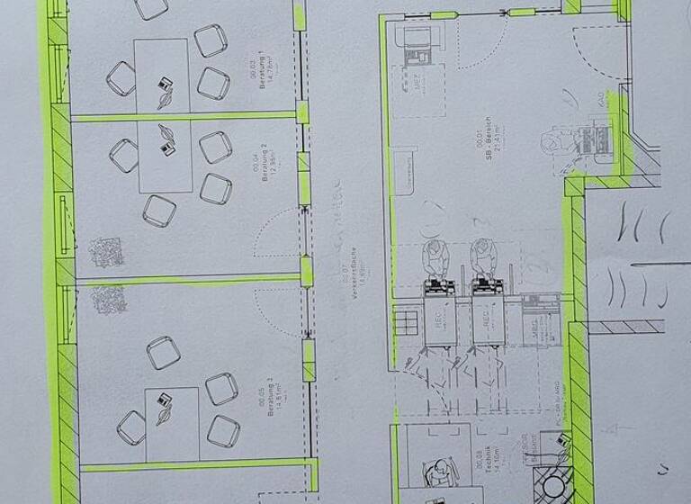 Büro zur Miete provisionsfrei 10 € 1 Zimmer 160 m² Bürofläche Neuer Marktplatz 20 Bad Birnbach 84364