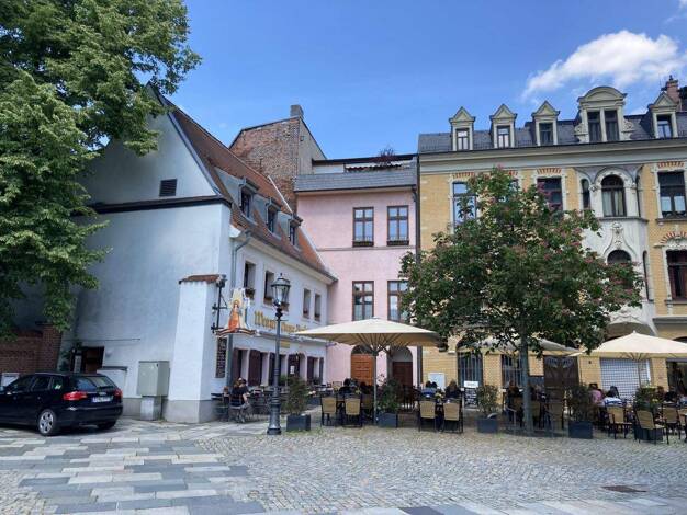 Wohnung zur Miete 300 € 2 Zimmer 63 m² 1. Geschoss Innere Plauensche Straße 7 Innenstadt Zwickau 08056