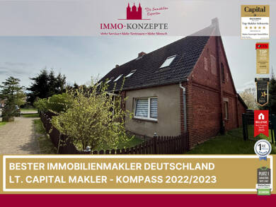 Einfamilienhaus zum Kauf 199.000 € 9 Zimmer 140 m² 1.542 m² Grundstück Sukow Sukow 19079