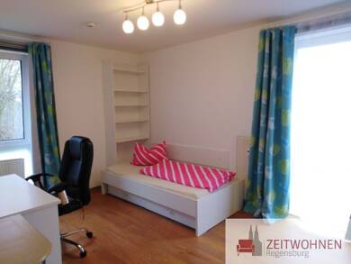 Wohnung zur Miete Wohnen auf Zeit 635 € 1 Zimmer 19 m² frei ab 01.06.2025 Universität Regensburg 93053