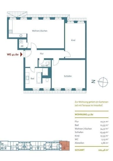 Wohnung zum Kauf provisionsfrei 429.000 € 3 Zimmer 101 m² 4. Geschoss frei ab sofort Ilversgehofen Erfurt 99086