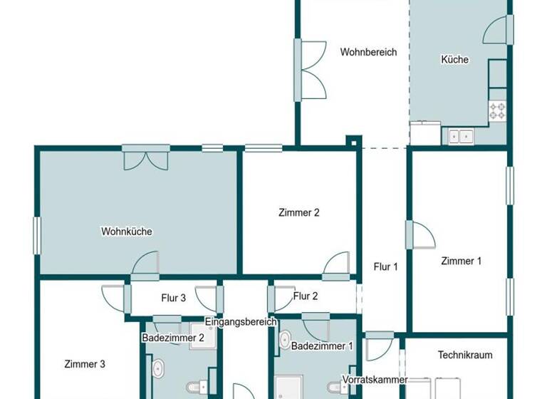 Einfamilienhaus zum Kauf 549.000 € 5 Zimmer 129,2 m² 1.443,1 m² Grundstück frei ab sofort Dahlewitz Blankenfelde-Mahlow 15827