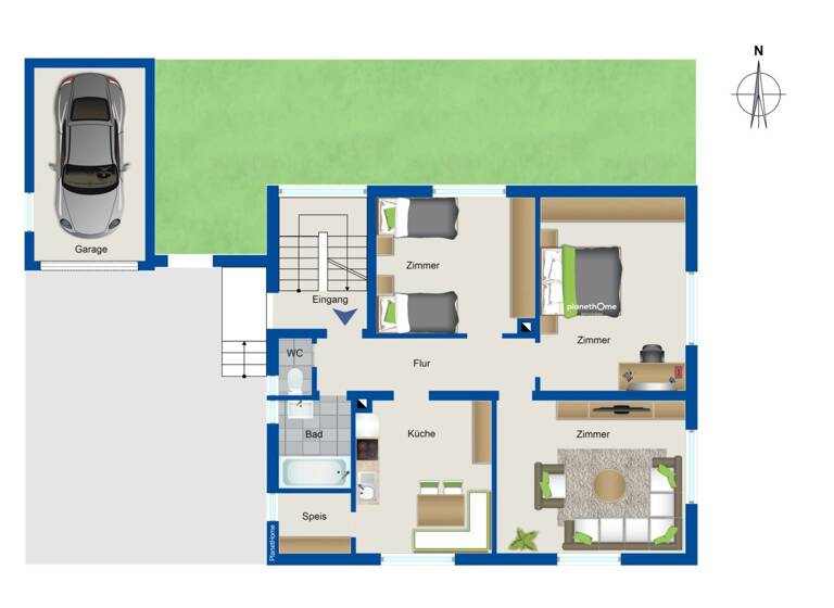 Mehrfamilienhaus zum Kauf 629.000 € 14 Zimmer 329,9 m² 535 m² Grundstück Gögglingen Ulm 89079