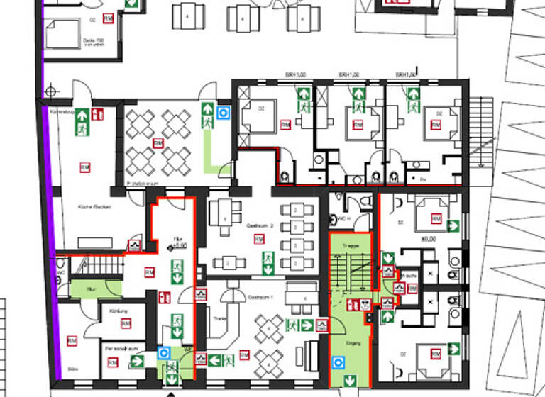 Restaurant zur Miete 2.500 € 100 m² Gastrofläche Hauptstraße 1 Überherrn 66802