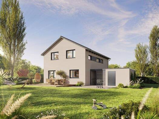 Einfamilienhaus zum Kauf - Erstbezug provisionsfrei 447.000 € 5 Zimmer 122 m² 400 m² Grundstück Holzgünz 87752