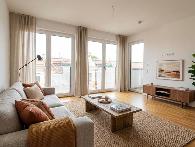 Wohnung zur Miete 859 € 2 Zimmer 51,9 m² 4. Geschoss frei ab 15.08.2026 Hamburger Str. 13 Eutritzsch Leipzig 04129