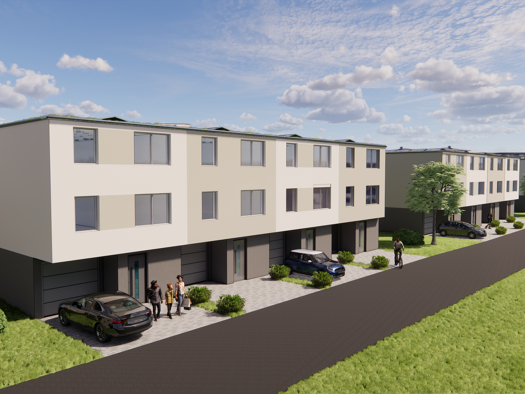 Reihenendhaus zum Kauf - Erstbezug provisionsfrei als Kapitalanlage geeignet 355.000 € 5 Zimmer 153 m² 259 m² Grundstück Mußbach Neustadt an der Weinstraße 67435
