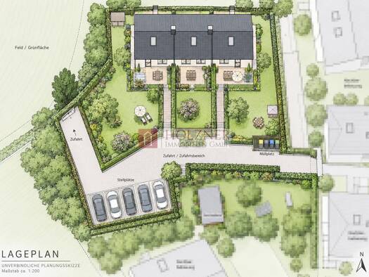Grundstück zum Kauf 1.100.000 € 1.120 m² Grundstück West Landshut 84034