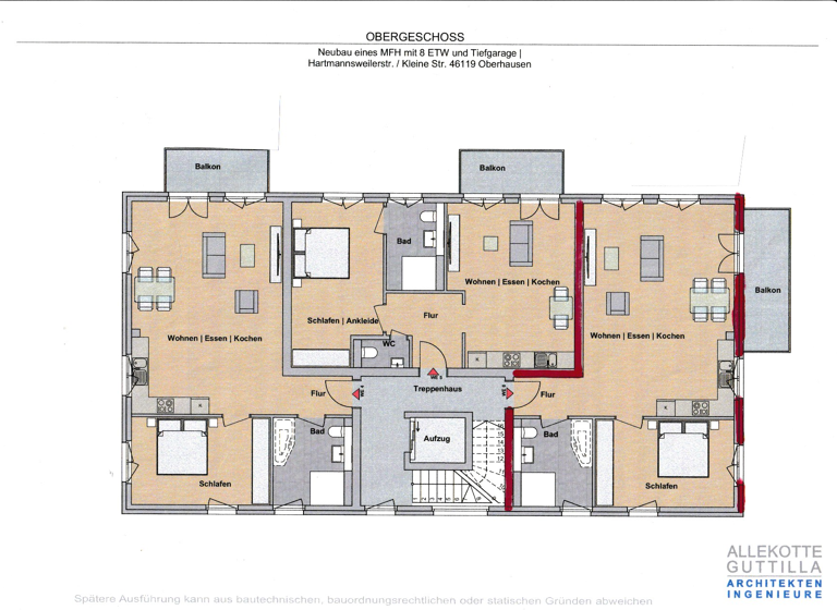 Wohnung zur Miete 947 € 2 Zimmer 70,1 m²<br/>Wohnfläche ab sofort<br/>Verfügbarkeit Kleine Straße 2 / Hartmannsweilerstr.23 Klosterhardt-Süd Oberhausen 46119