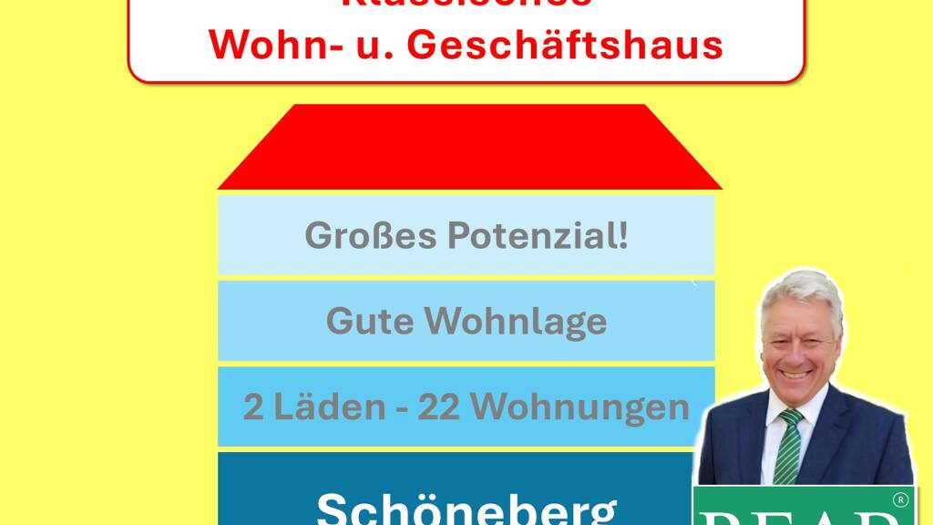 Gewerbeobjekt zum Kauf als Kapitalanlage geeignet 6.300.000 € 2.300 m² 1.000 m² Grundstück Friedenau Berlin 12161