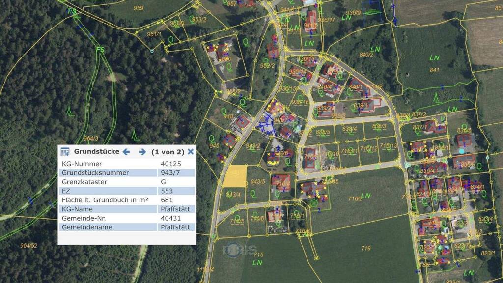 Grundstück zum Kauf provisionsfrei 120.000 € 681 m² Grundstück Sollern 55 Pfaffstätt 5223