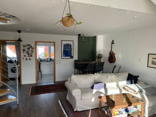 Maisonette zur Miete 1.119 € 2 Zimmer 70 m² Geschoss 3/3 frei ab sofort Görlitzstraße 17 Korntal Korntal-Münchingen 70825