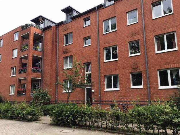 Wohnung zur Miete nur mit Wohnberechtigungsschein 406 € 2 Zimmer 50,3 m² frei ab 06.12.2025 Elbingstr. 8 a Kücknitz Lübeck 23569