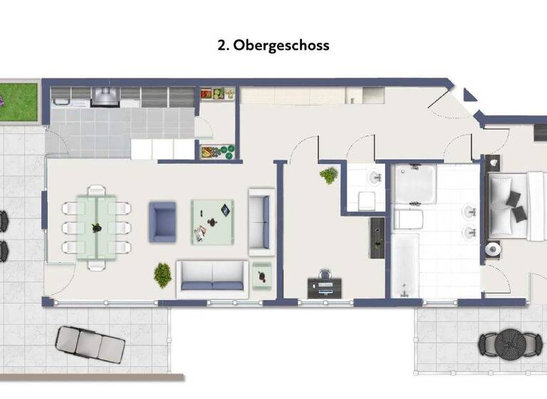 Penthouse zur Miete 1.780 € 3 Zimmer 114 m² 2. Geschoss frei ab 01.05.2026 Niederdollendorf Königswinter 53639