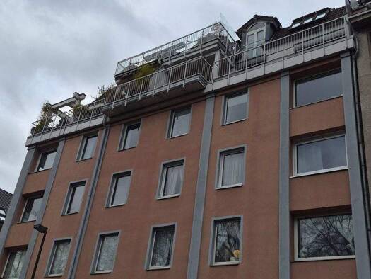 Maisonette zur Miete 1.750 € 2 Zimmer 127 m² 6. Geschoss frei ab sofort Jägerhofstraße 16 Pempelfort Düsseldorf 40479