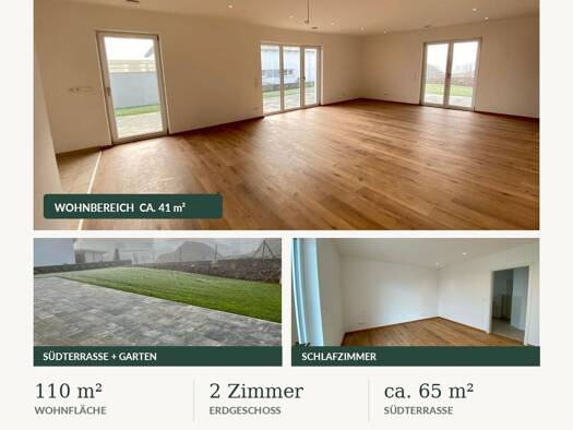 Wohnung zur Miete 1.155 € 2 Zimmer 110 m² Geschoss EG/1 frei ab 01.01.2027 Gehring Pfarrkirchen 84347