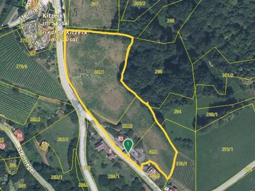 Land-/Forstwirtschaft zum Kauf 16.803 m² Grundstück Steinriegel 8442
