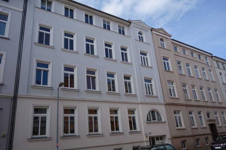Wohnung zur Miete 416 € 3 Zimmer 52 m² frei ab sofort Bäckerstr. 33 Paulsstadt Schwerin 19053