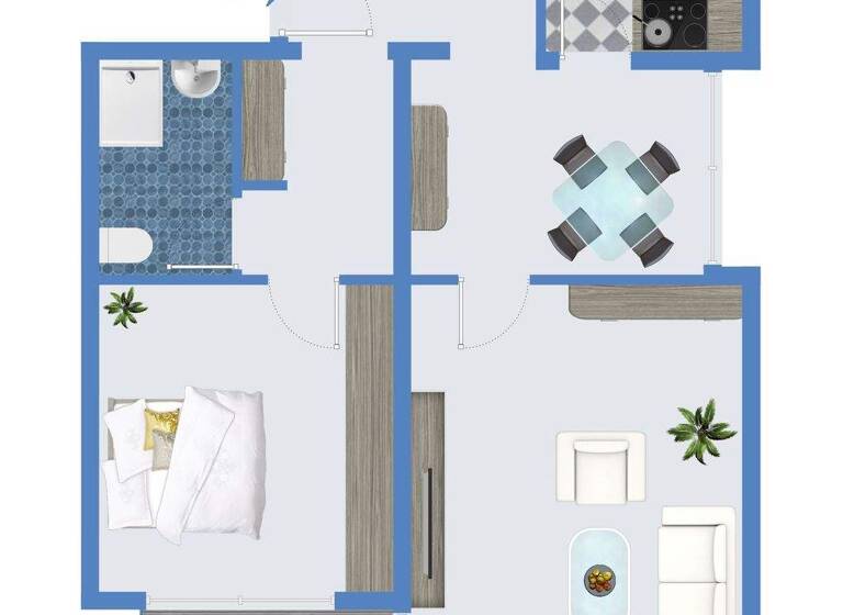 Wohnung zur Miete 599 € 2,5 Zimmer 69 m² 2. Geschoss Mörsch Frankenthal (Pfalz) 67227