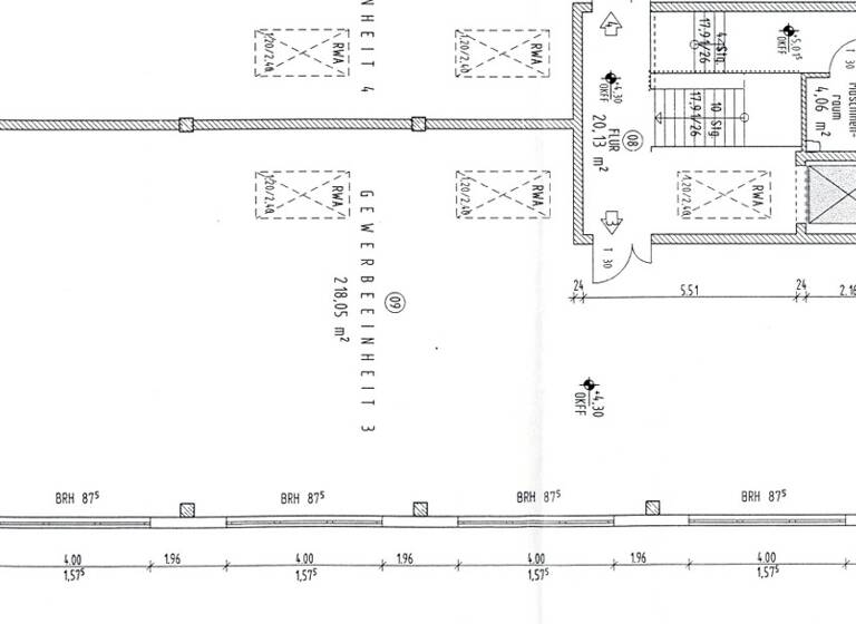 Lagerhalle zur Miete 1.090 € 218 m² Lagerfläche Barsbüttel 22885
