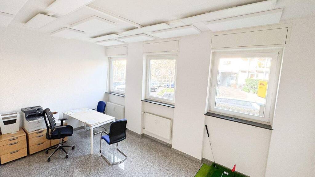 Büro zur Miete 975 € 3 Zimmer 75 m² Bürofläche Weststadt Karlsruhe 76135
