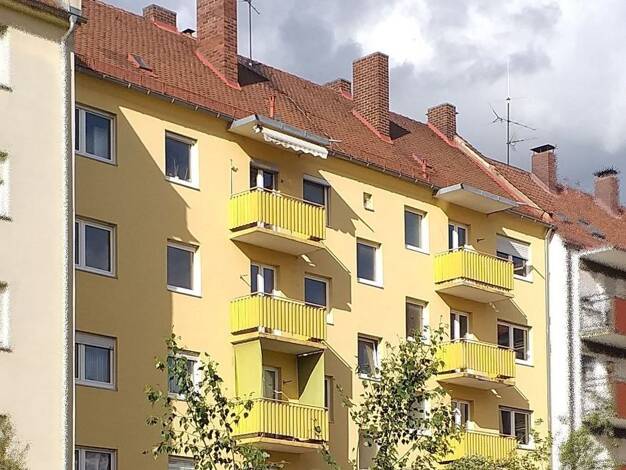 Wohnung zur Miete 1.150 € 4 Zimmer 76,7 m² 4. Geschoss frei ab sofort Deumentenstraße Rennweg Nürnberg 90489