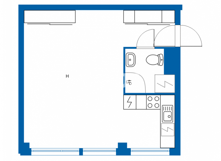 Studio zum Kauf 148.000 € 1 Zimmer 39 m² 2. Geschoss Runeberginkatu 4c Helsinki 00100