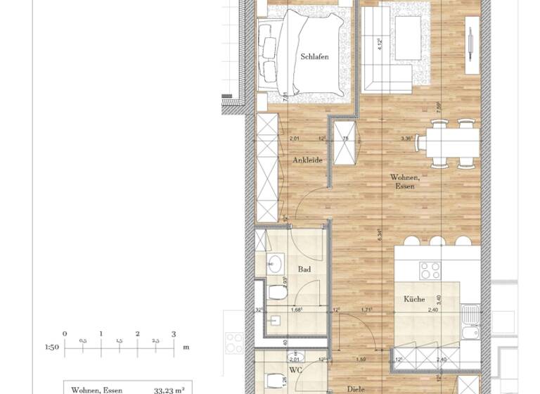 Terrassenwohnung zur Miete - Erstbezug 2.100 € 2 Zimmer 84 m² 3. Geschoss Neuhaus Schliersee / Neuhaus 83727