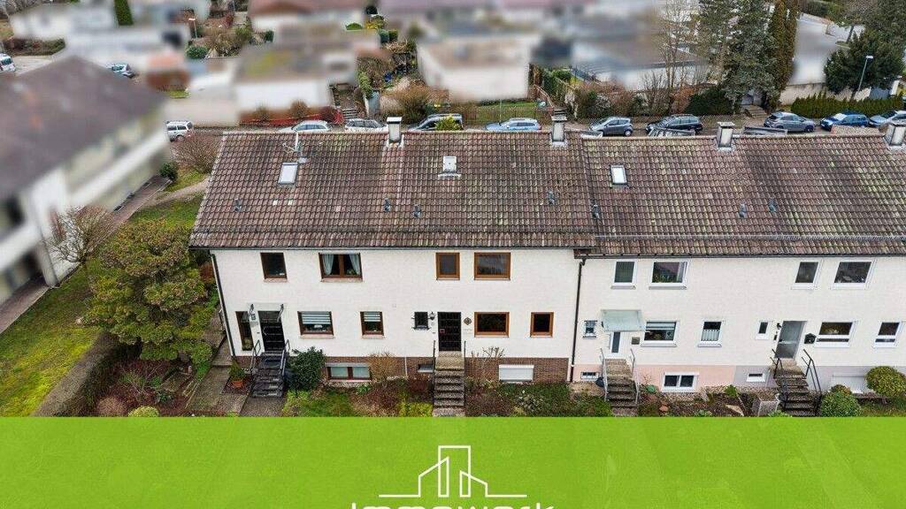 Reihenmittelhaus zum Kauf 199.000 € 5 Zimmer 102,4 m² 245 m² Grundstück Waldstadt Mosbach 74821