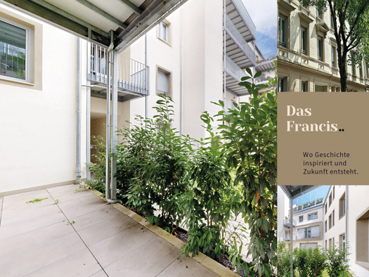 Wohnung zur Miete 1.195 € 2 Zimmer 67,8 m² EG Moningerstraße 11 Weststadt Weststadt 76135