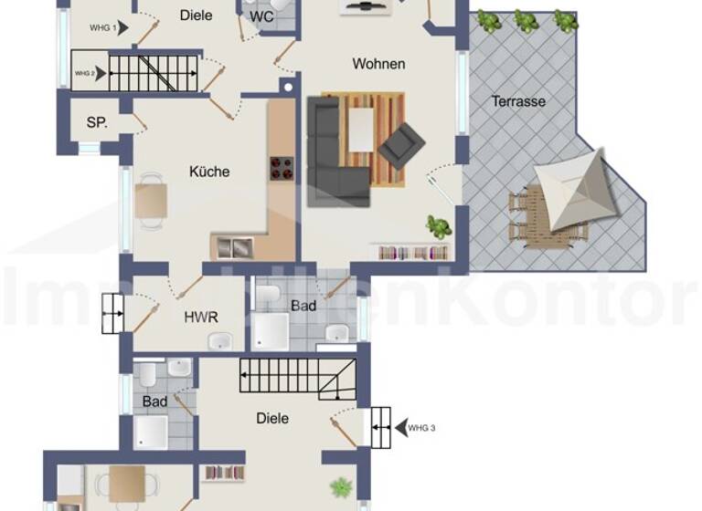 Mehrfamilienhaus zum Kauf 9 Zimmer 240 m²<br/>Wohnfläche 2.743 m²<br/>Grundstück Heeslingen Heeslingen 27404