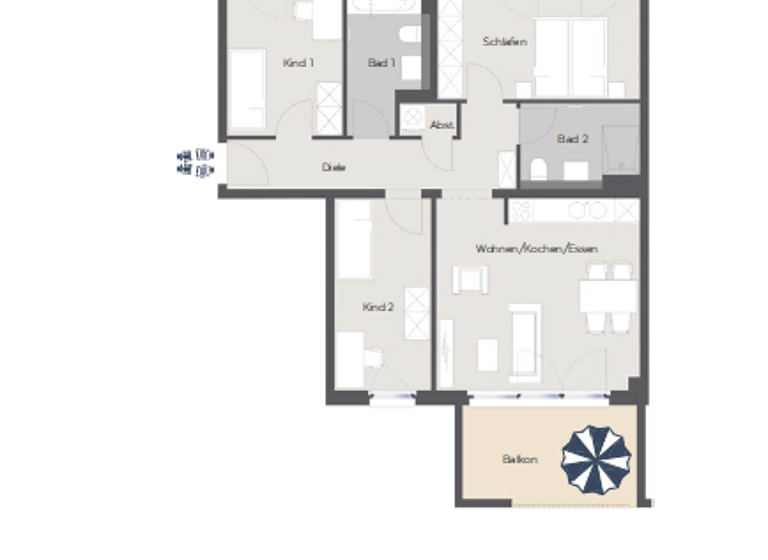 Wohnung zum Kauf provisionsfrei 523.000 € 4 Zimmer 89,3 m²<br/>Wohnfläche 1.<br/>Geschoss Plagwitz Leipzig 04229