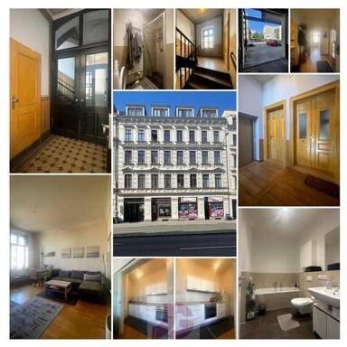Wohnung zum Kauf 230.000 € 2 Zimmer 54 m² 2. Geschoss Eutritzscher Straße 11 Schönefeld-Abtnaundorf Leipzig 04105