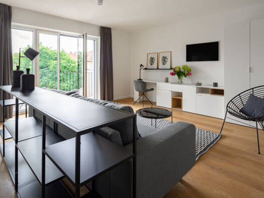 Wohnung zur Miete 1.400 € 1,5 Zimmer 52 m² Geschoss 5/6 frei ab sofort Neuhausen-Nymphenburg München 80801