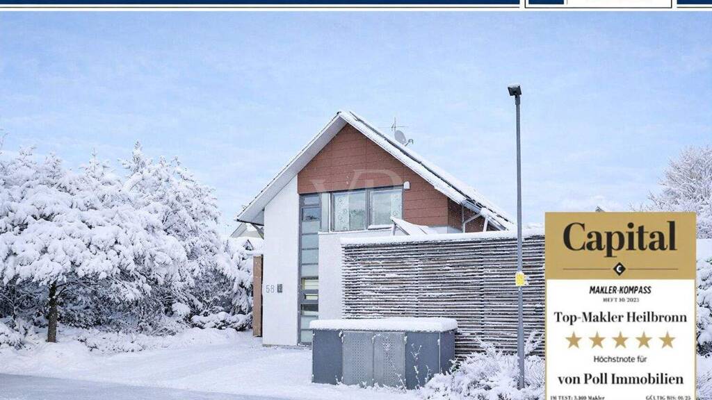 Einfamilienhaus zum Kauf 995.000 € 7 Zimmer 271 m² 555 m² Grundstück Biberach Heilbronn Biberach 74078