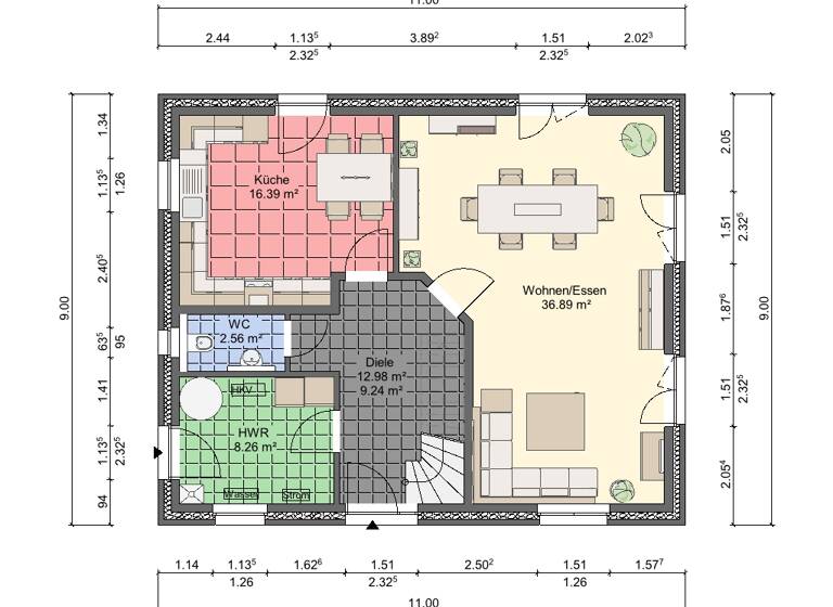 Einfamilienhaus zum Kauf 386.400 € 4,5 Zimmer 149 m² 800 m² Grundstück Beldorf 25557
