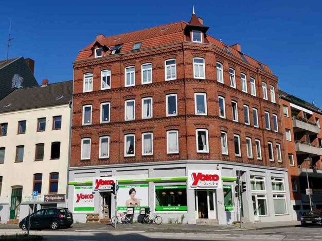 Wohnung zur Miete 820 € 3 Zimmer 76,1 m² 2. Geschoss frei ab 15.09.2026 Annenstr. 82 Brunswik Kiel 24105
