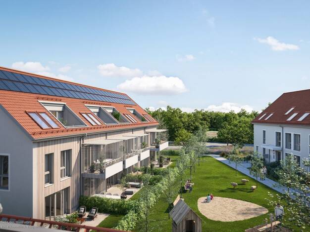 Wohnung zum Kauf - Neubau provisionsfrei 824.000 € 4 Zimmer 113,1 m² Siedlerstraße 17 Emmering Emmering 82275