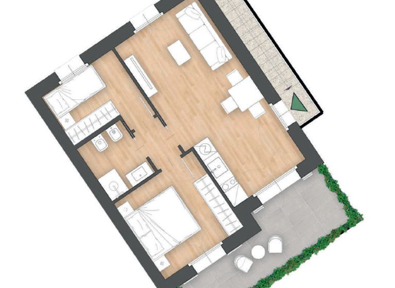 Wohnung zum Kauf 273.000 € 3 Zimmer 65 m² frei ab sofort Tremosine 25010