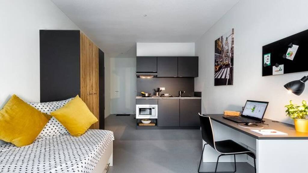 Studio zur Miete auf Zeit 850 € 1 Zimmer 25 m² frei ab sofort Stadtkern Essen 45127