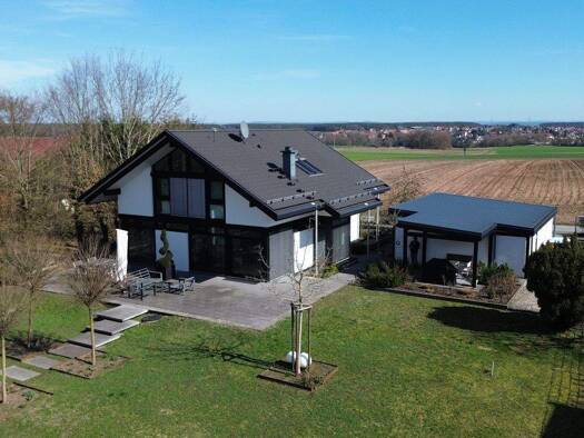 Einfamilienhaus zum Kauf 1.248.000 € 5 Zimmer 160 m² 1.365 m² Grundstück Puschendorf 90617