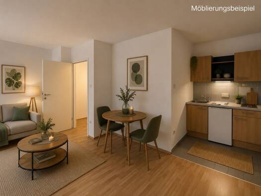 Wohnung zur Miete 443 € 1 Zimmer 36 m² Wien 1210