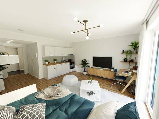 Studio zur Miete 490 € 1 Zimmer 34,4 m² EG frei ab 01.10.2026 Fettenvorstadt Greifswald 17489