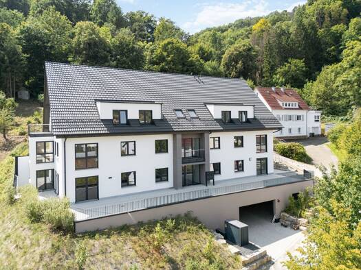 Terrassenwohnung zum Kauf provisionsfrei 498.000 € 3,5 Zimmer 122 m² Geschoss EG/2 frei ab sofort Künzelsau Künzelsau 74653