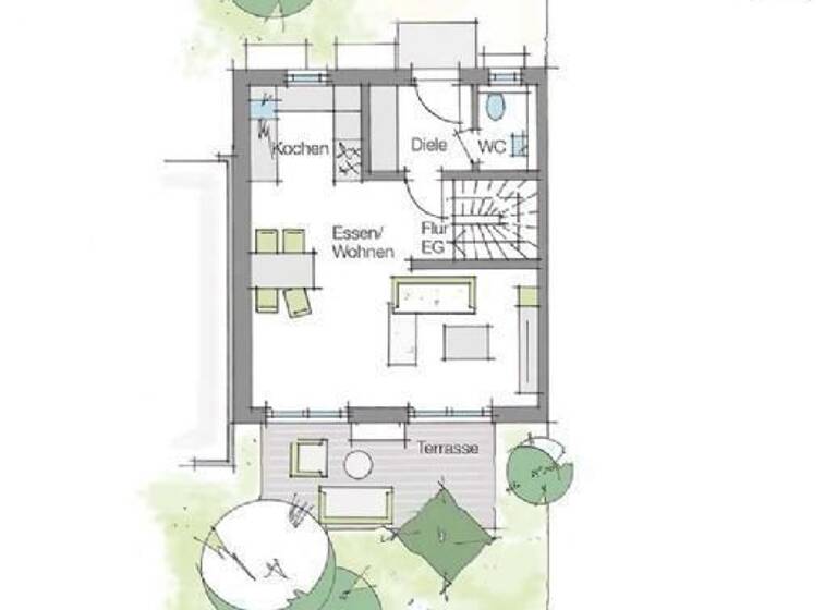 Reihenendhaus zum Kauf provisionsfrei 645.000 € 5 Zimmer 111 m²<br/>Wohnfläche 180 m²<br/>Grundstück am Klosterholz Steudach Erlangen 91056