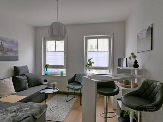 Wohnung zur Miete Wohnen auf Zeit 670 € 2 Zimmer 30 m² frei ab 01.09.2025 Dresden 01279