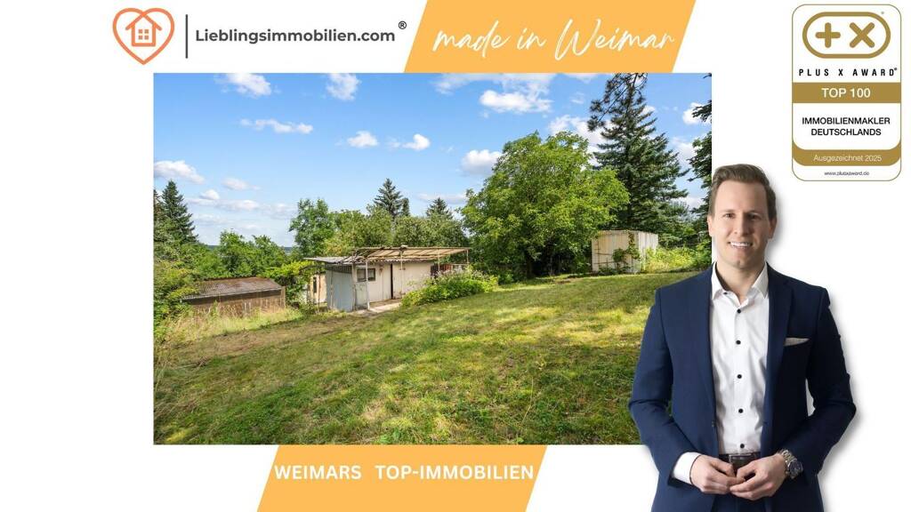 Freizeitgrundstück zum Kauf 29.900 € 551 m² Grundstück Parkvorstadt Weimar 99425